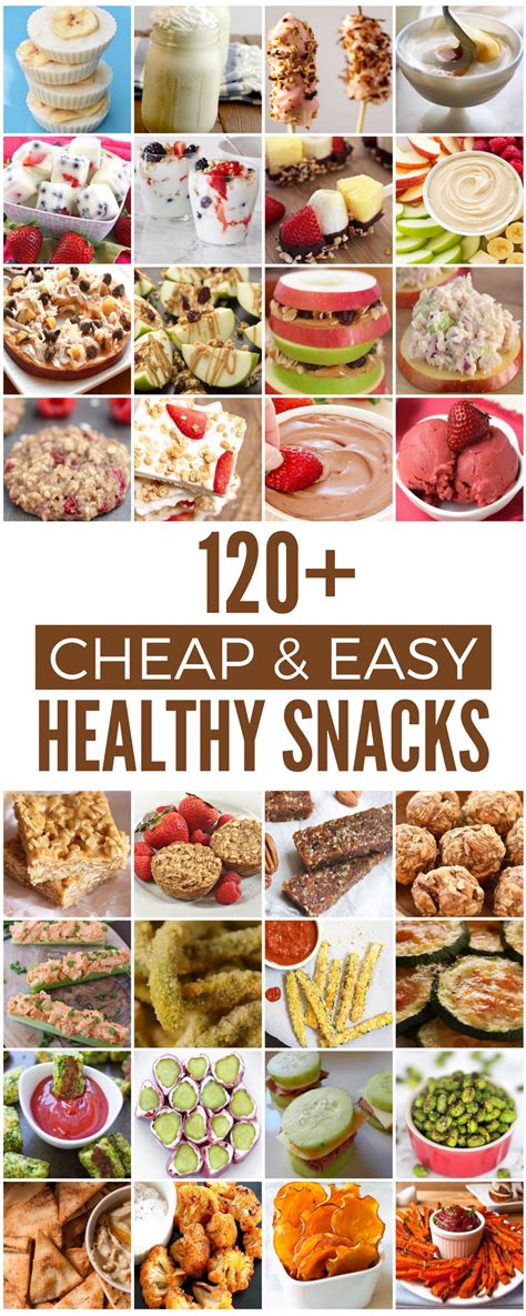 what are affordable nutritional snacks